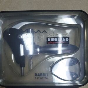Kirkland Signature Silver and Black Corkscrew